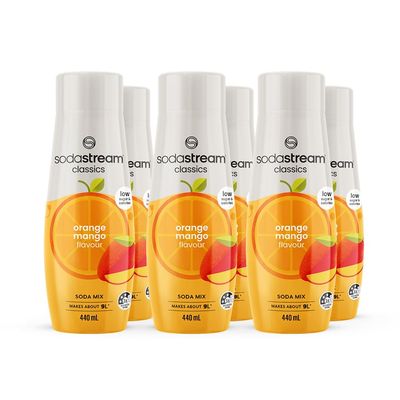 SodaStream Zeros Orange and Mango Syrup