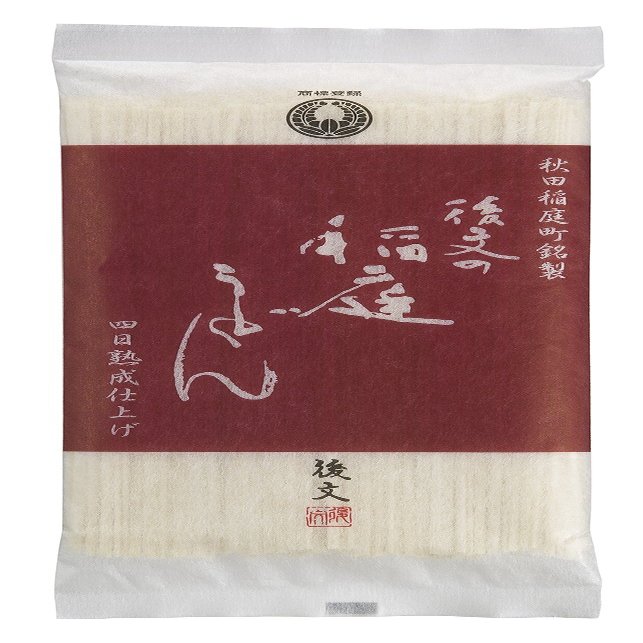 200gX2 pieces postamble Inaniwa Udon red label