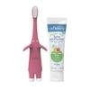 Dr. Brown's Natural Flow Infant Toothbrush, Toothpaste Combo Pack, Pink view 2