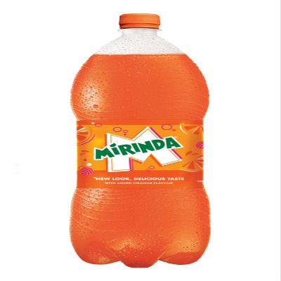 Mirinda - Orange Flavoured Soft Drink, 2.25 Litre Bottle