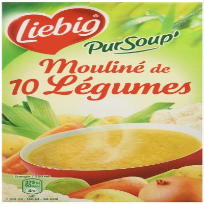 liebig pur Soup 'Stranded 10 Vegetables Various Brick 1 l
