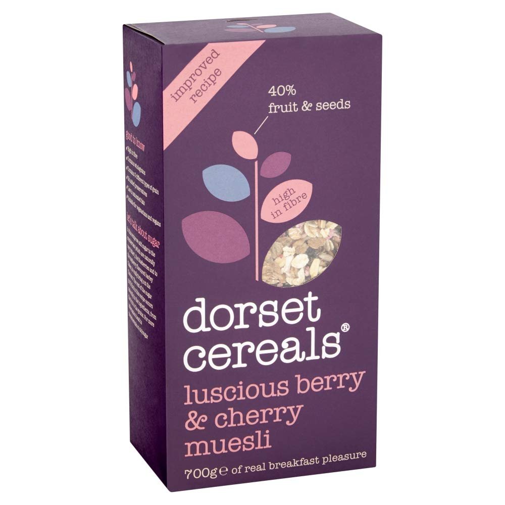 Dorset Cereals Luscious Berry and Cherry Muesli, 700 g
