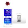 Aosept Plus Contact Lens Hydraglyde with anti-bacterial lens container, 360 ml view 1