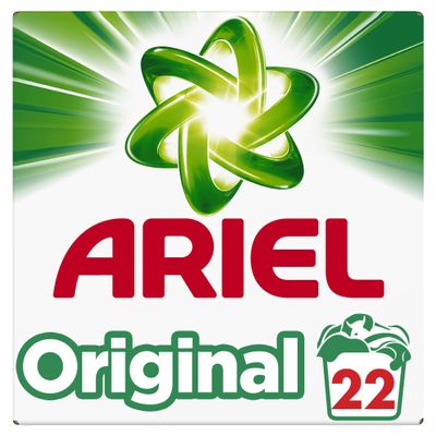 Ariel Original Washing Powder Detergent, 1.43kg