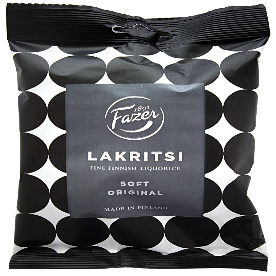 Fazer Lakritsi - Soft & Original - Fine Finnish Liquorice - Bag