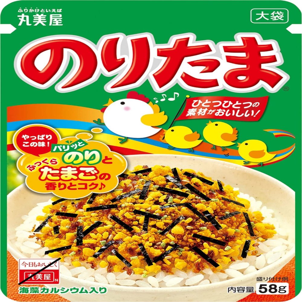 Marumiya Nori & Egg Big Bag 58 g  10 Japan