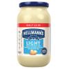 Hellmann's Lighter Than Light Mayonnaise same great taste light mayo for sandwiches, wraps and salads 400 g view 1
