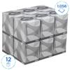 Kleenex Facial Tissue Box, 2-Ply White Tissues, Strong & Absorbent, Fragrance-Free, FSC Certified, Stylish Cube Box for Home & Office Use, 12 Boxes x 88 Sheets (1,056 Tissues Total), Model nr. 8834 view 2