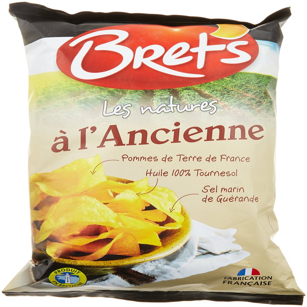 Bret's Old Chips with Gurande Salt 125 g