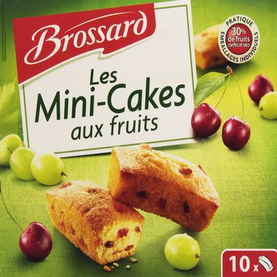 Brossard Petits Cakes Fruits 300g