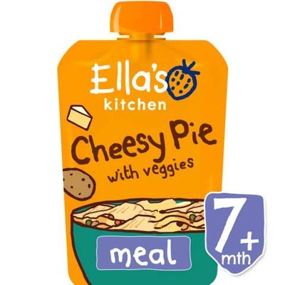 Ella's Kitchen Big Smiles Cheesy Pie with Veggies Stage 2 from 7 Months 130g