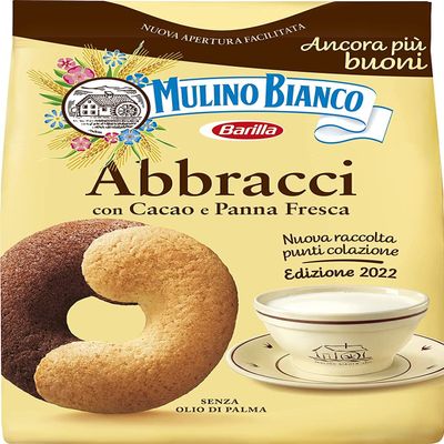 6 x Mulino Bianco Biscuits Abbracci 700 g Italy Biscuits Cookies Cake Brioche