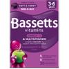 Bassetts Vitamins 3-6 Years Blackcurrant and Apple Flavour Multivitamins 30 Gummies view 1