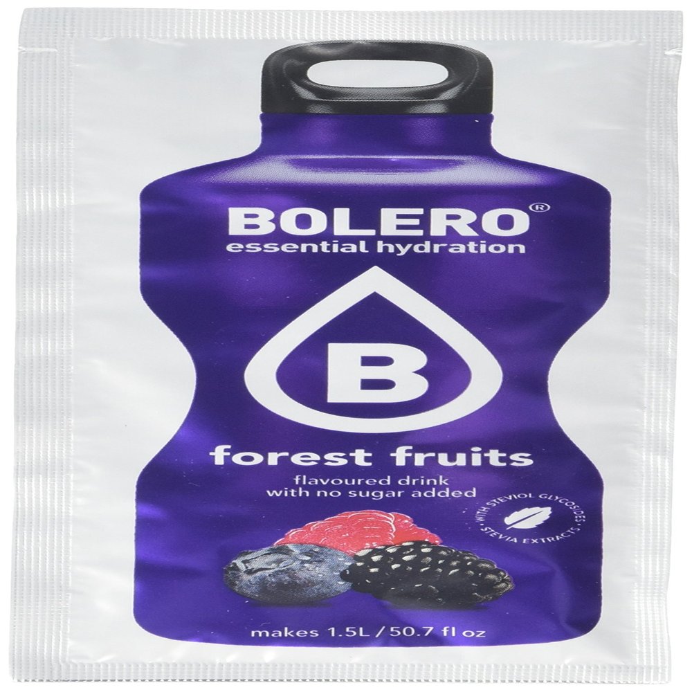 Bolero Essential Hydration Sugar Free Fruit Drink Forest Fruit 12 Sachets