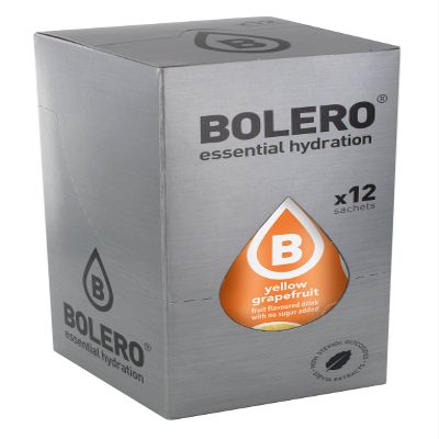Bolero Essential Hydration Sugar Free Fruit Drink Grapefruit 12 Sachets