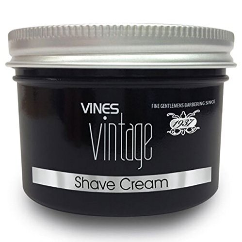 VINES VINTAGE VITAMIN ENRICHED SUPERIOR ALOE VERA SHAVING CREAM 125ml