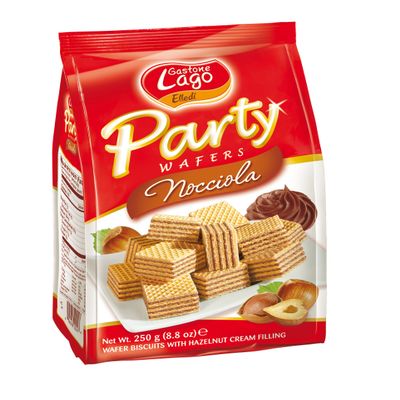 Elledi Party Wafers Hazelnut 250 g (Pack of 5)