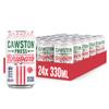 Cawston Press Rhubarb Fizzy Drink Blended With Sparkling Water and Pressed Apple Juice (330ml x 24 cans) | Gluten Free - Vegan - No Added Sugar view 1