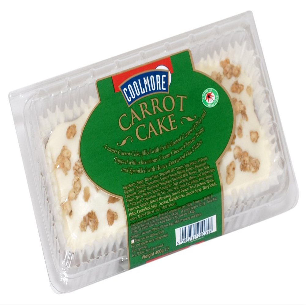 Coolmore Foods Carrot Cake 400 g (Pack of 2)