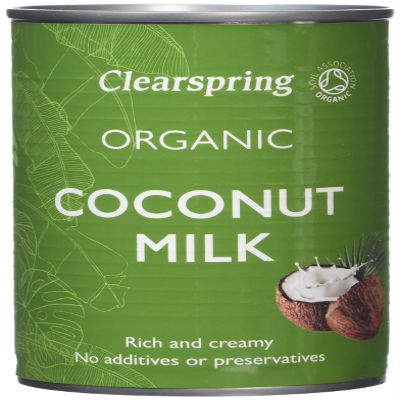Clearspring Organic Coconut Milk, 400g (Pack of 3)