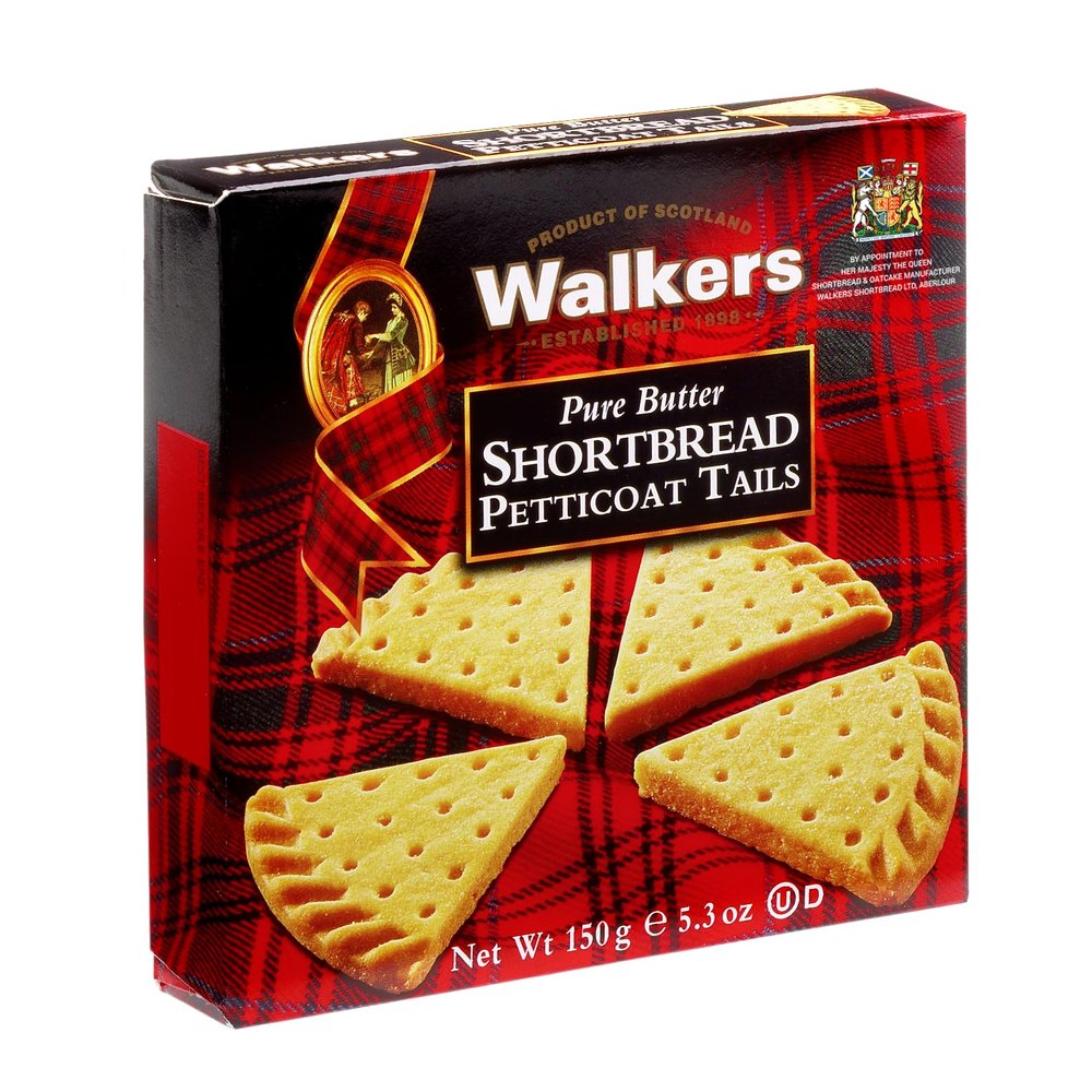 Walkers Shortbread Petticoat Tail Shortbread, 150 g
