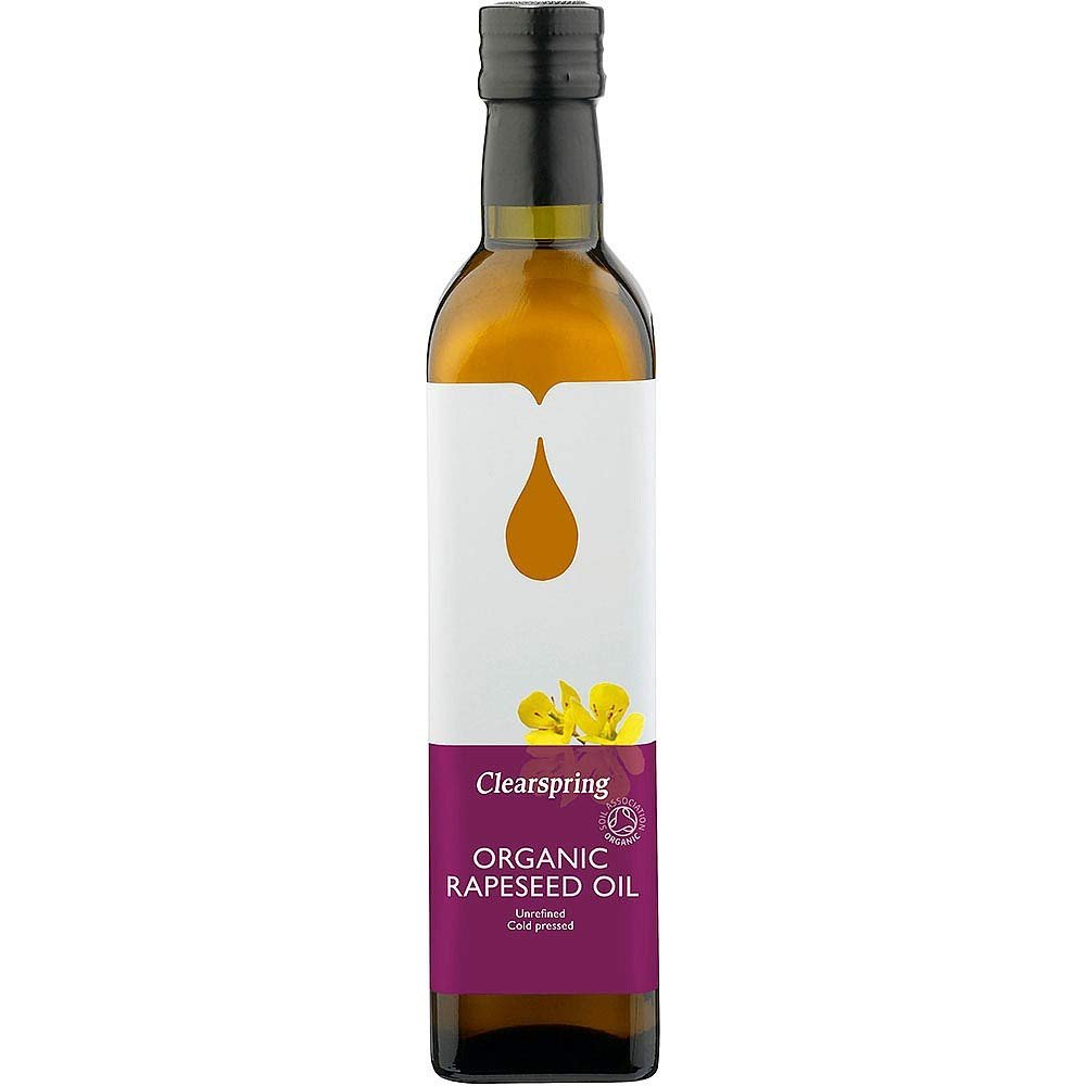 Clearspring Organic Rapeseed Oil 500ml (Pack of 2)