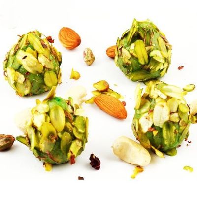Ghasitaram Gifts Indian Sweets - Pure Pista Modak 400 GMS