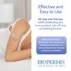 EpiDerm Silicone Gel Scar Small Strips - Premium Fabric-Lined Silicone Scar Sheets for Small Scars - Non-Medicated, Washable & Reusable Scar Tape - Gentle on All Skin Types - 3-Pack, Natural Tone view 2