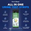 100 x Urine Test Strips for Infection Cystitis Testing Sticks, UTI, Nitrite, Leukocytes, 8 Parameter Urinalysis Multisticks view 4