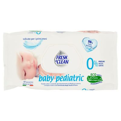 Fresh&Clean - Pediatric Salviette 72 pz