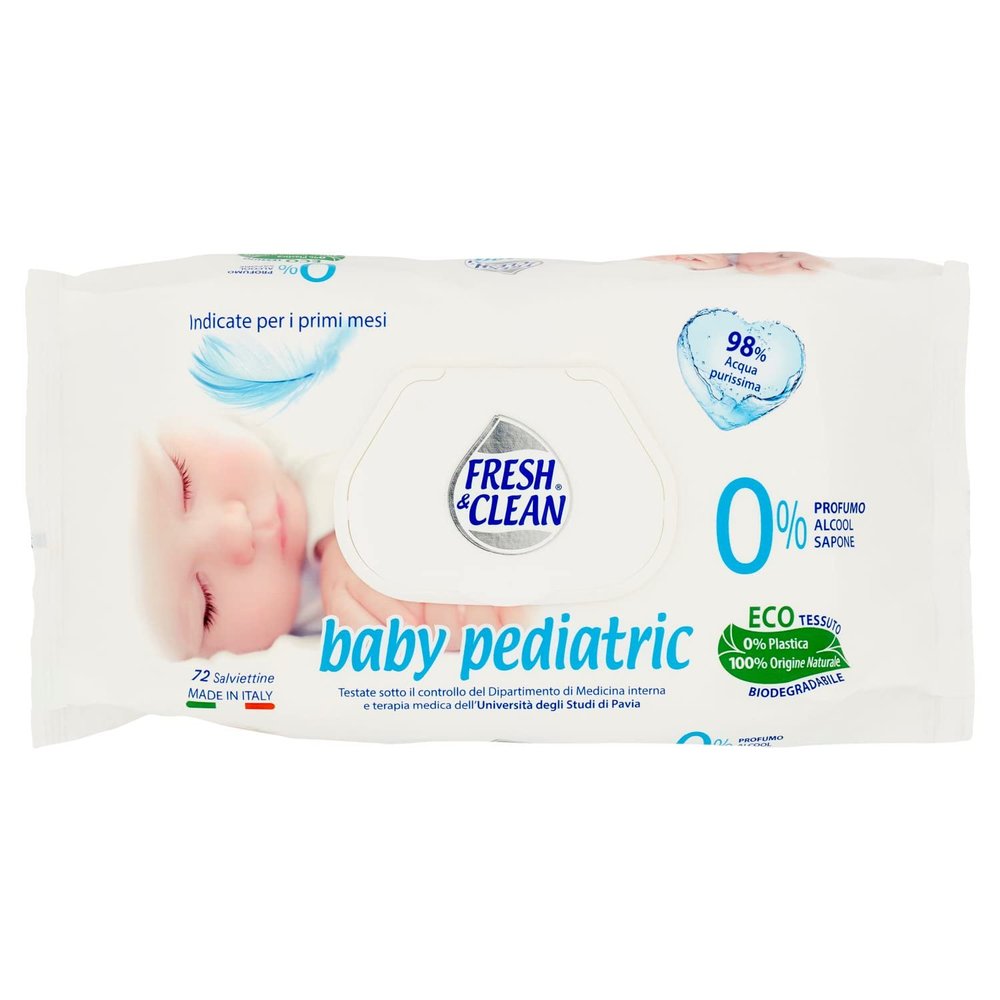 Fresh&Clean - Pediatric Salviette 72 pz