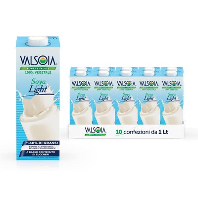 SOYADRINK LIGHT 1 LTX10 PCS VALSOIA (CT OF 10 PCS)