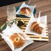 Bag It Plastics Film Fronted Paper Sandwich Bakery Food Display Bags 7" x 7" / 175mm x 175mm - (Pack of 500) Ideal for Cakes, Sweets, Sandwiches & More view 2