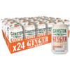 Cawston Press Fizzy Ginger Beer Fizzy Drink Blended with Sparkling Water and Pressed Apple Juice (330ml x 24 cans) Gluten Free - Vegan - No Added Sugar view 1