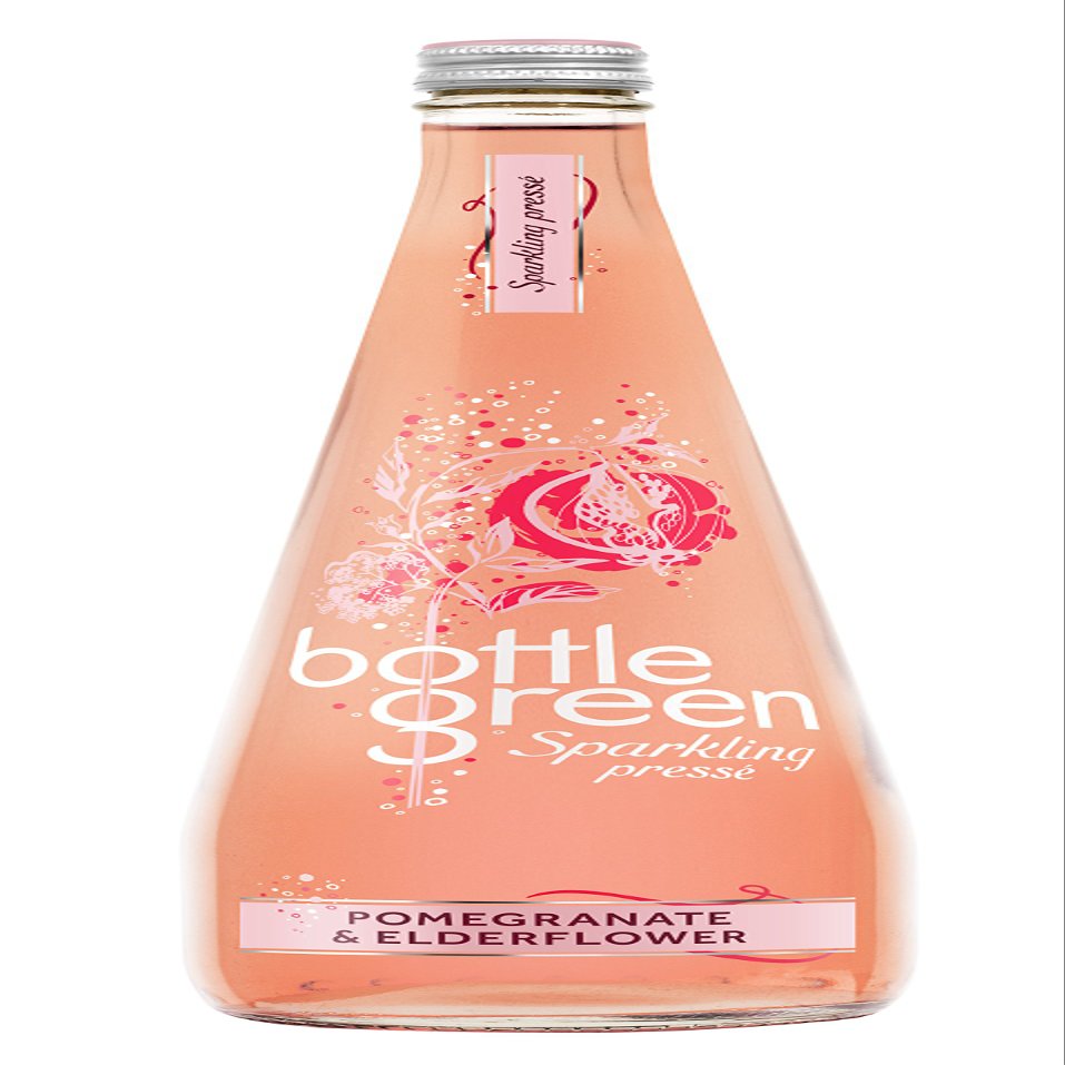 bottlegreen Pomegranate & Elderflower Sparkling Press 750ml (Pack of 6)