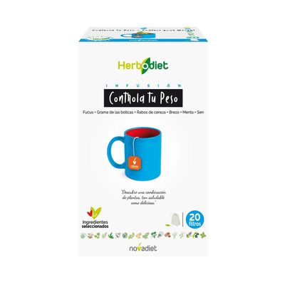Novadiet S.A. Herbodiet Infusions Control Your Weight 20 Filters