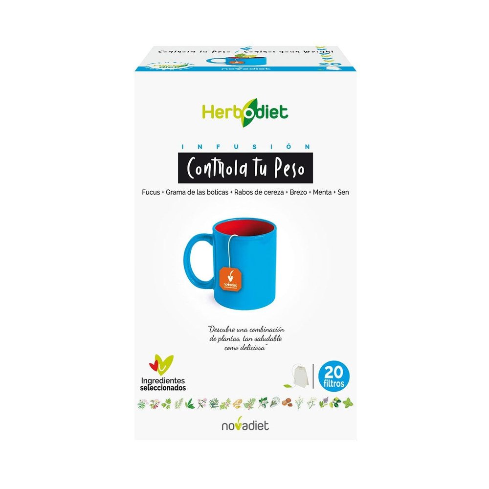 Novadiet S.A. Herbodiet Infusions Control Your Weight 20 Filters