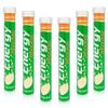 120 Vitamin Energy Boost Effervescent Tablets ORANGE Flavour *6 Packs of 20* view 1