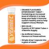 120 Vitamin C Orange 1000mg Effervescent Tablets *6 Packs of 20* HIGH Strength view 2
