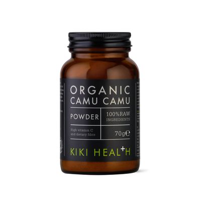 KIKI Health Premium 100% Raw Organic Camu Camu Powder | Sustainably Sourced Superfood | 344% Vitamin C in 1 TSP | Boost Collagen, Gluten-Free & Vegan | Certified Organic by Soil Association