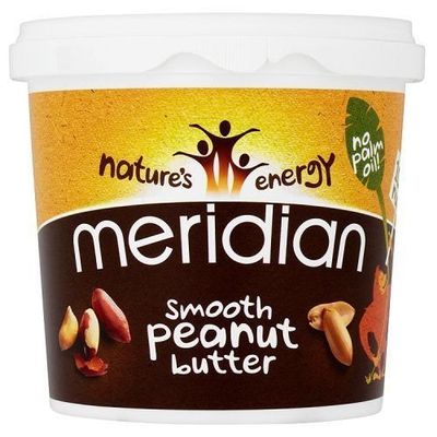 (6 PACK) - Meridian - Smooth Peanut Butter No Salt MER-31569050 | 1000g | 6 P...