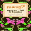 (10 PACK) - Pukka Herbs - Org WWF P/mint & Licorice Tea | 20 sachet | 10 PACK BUNDLE view 1