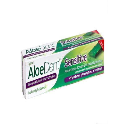 (4 PACK) - Aloe Dent - Aloe Vera Sensitive Toothpaste | 100ml | 4 PACK BUNDLE