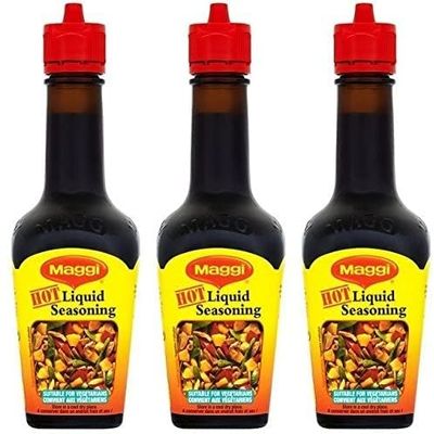 (3 PACK) - Maggi - Maggi Liquid Seasoning - Hot | 100ml | 3 PACK BUNDLE