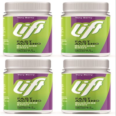 (4 PACK) - GlucoJuice - GlucoJuice Berry Burst | 60ml | 4 PACK BUNDLE