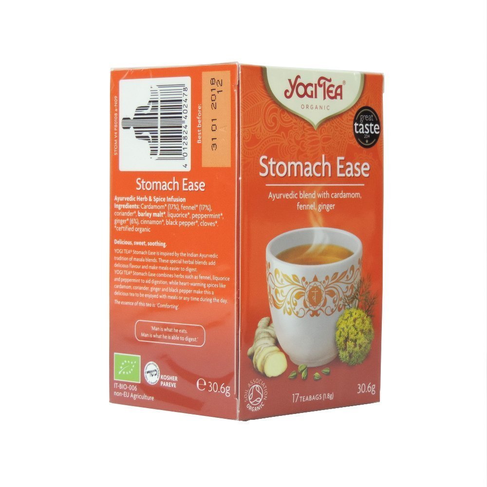 (12 PACK) - Yogi Tea - Stomach Ease | 17 Bag | 12 PACK BUNDLE