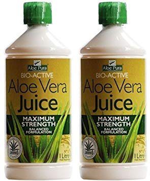 (2 Pack) - Aloe Pura - Aloe Vera Juice | 1000ml | 2 PACK BUNDLE