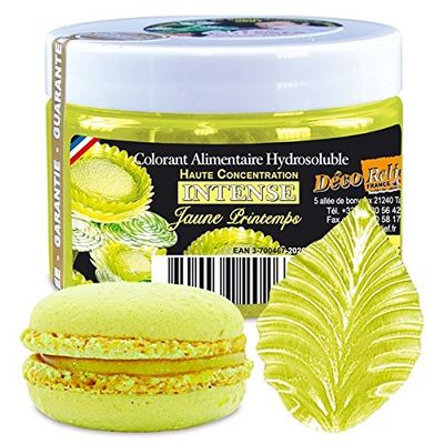 Spring Yellow (Jaune Printemps) Intense Water Soluble food colour (50g)