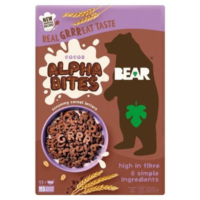 Bear Cocoa Alphabites, 350 g