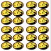 24 Halloween #3 Edible Wafer Paper Cupcake Toppers/Decorations view 1